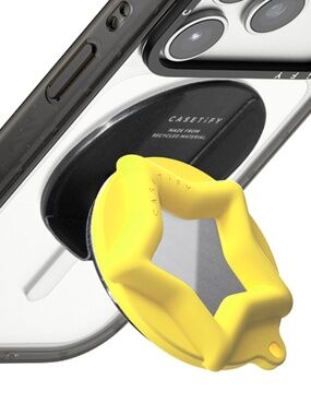 casetify x Candy Mirror Grip Stand - Yellow Star